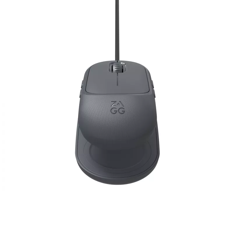 ZAGG Accessories-Prohiir- juhtmevaba hiir ja juhtmevaba laadimisalus – süsi