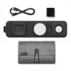 mophie 3-in-1 reisilaadija koos MagSafe'iga (2023), Sisetingimustesse, USB, Juhtmevaba laadimine, Must