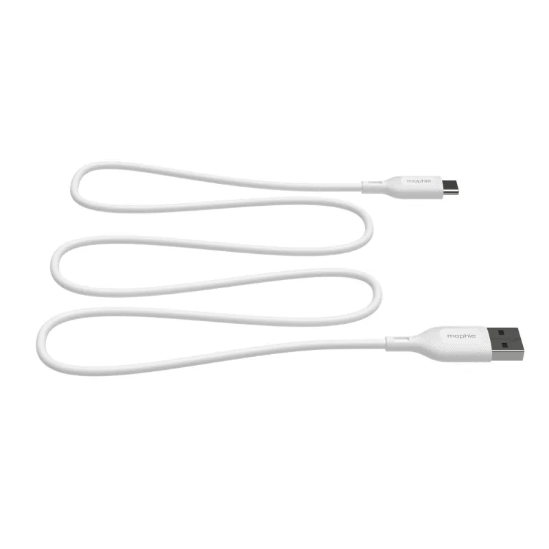 mophie essentials laadimiskaablid | 1M USB-kaabel USB 2.0 USB A USB C Valge