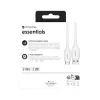 mophie essentials laadimiskaablid | 1M USB-kaabel USB 2.0 USB A USB C Valge