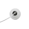 Vaddio EasyIP CeilingMIC D (valge) - Dante versioon, Konverentsimikrofon, 0,02%, Juhtmega, Valge, Lakke paigaldatav, 4,6 m