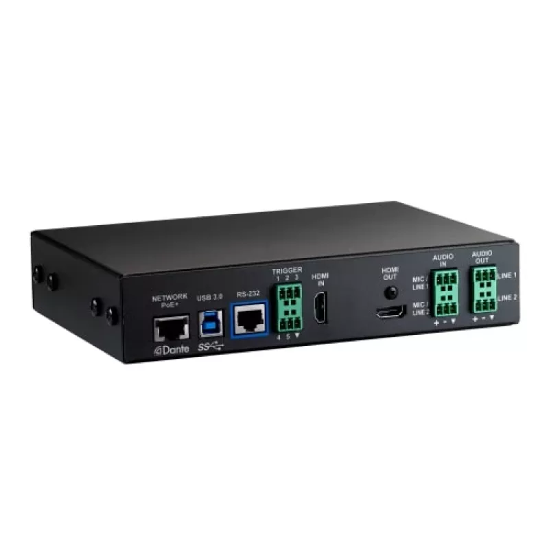 Vaddio EasyIP Mixer, 1920 x 1080 pikslit, 60 kaadrit sekundis, 20 - 20000 Hz, 0,02%, Must, CE, FCC, TAA