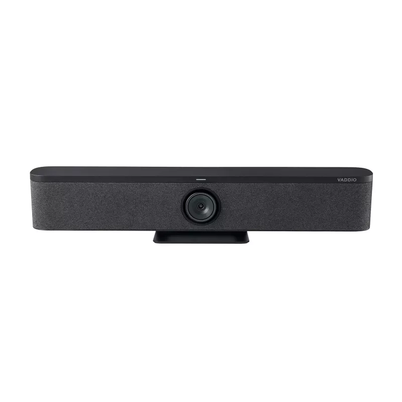 Vaddio Venture VideoBAR, CMOS, 4K Ultra HD, 3840 x 2160 pikslit, 60 kaadrit/s, 5x, Must
