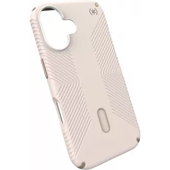 Speck Presidio2 Grip + ClickLock Apple iPhone 16 Bleached Bone - Microbaniga