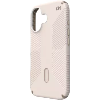 Speck Presidio2 Grip + ClickLock Apple iPhone 16 Bleached Bone - Microbaniga