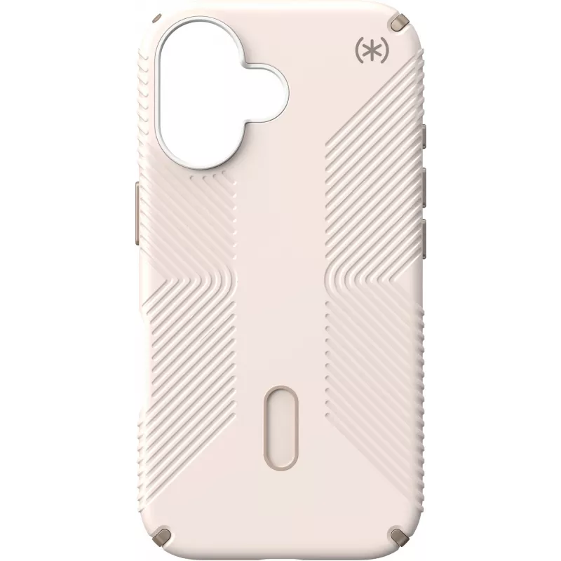 Speck Presidio2 Grip + ClickLock Apple iPhone 16 Bleached Bone - Microbaniga