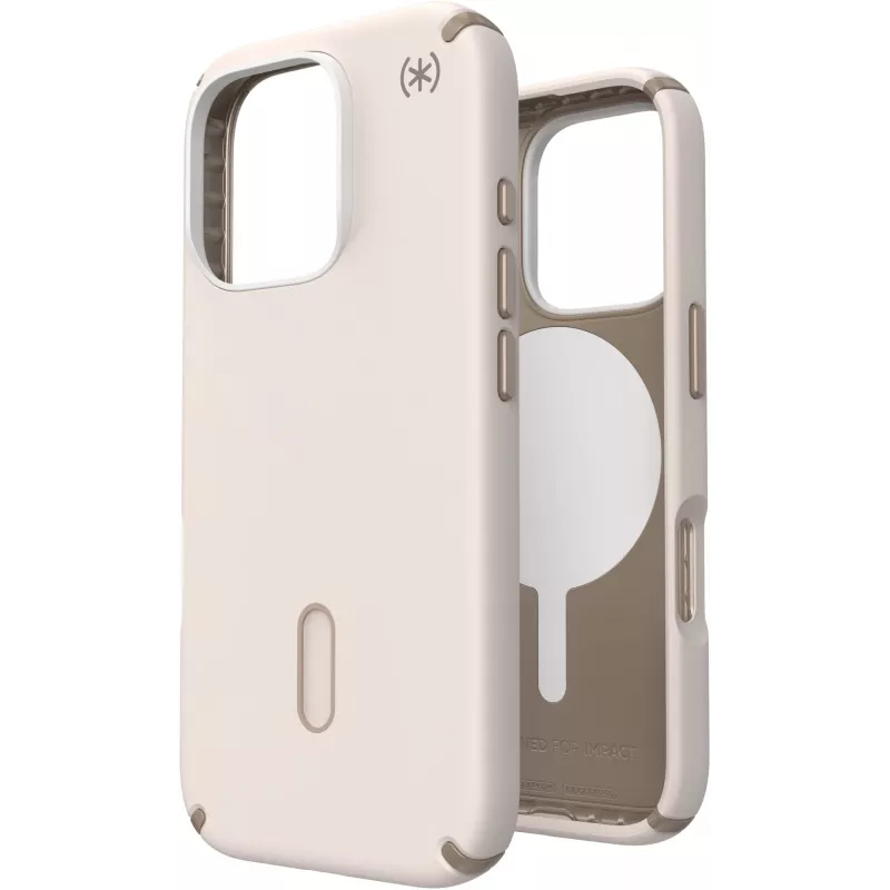 Speck Presidio2 Pro + ClickLock Apple iPhone 16 Pro Bleached Bone - Microban-ümbris