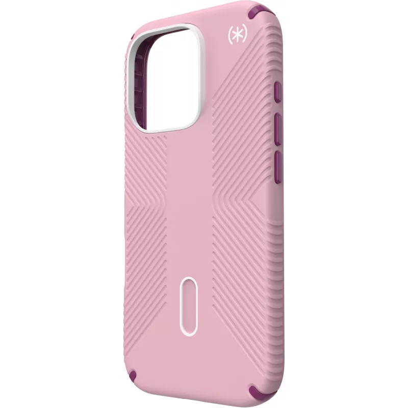 Speck Presidio2 Grip + ClickLock Apple iPhone 16 Pro Wednesday Pink - Microbaniga