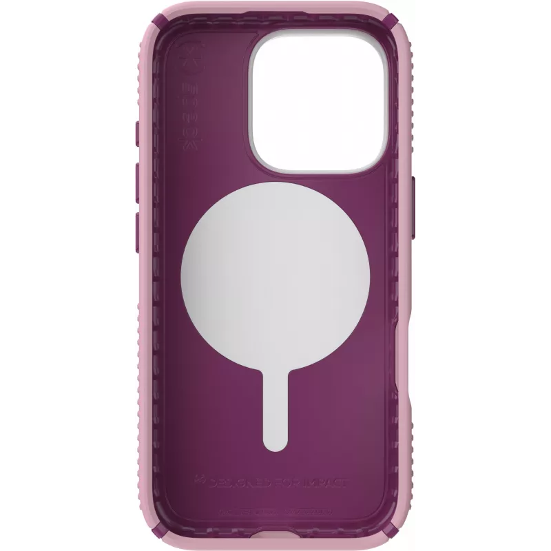 Speck Presidio2 Grip + ClickLock Apple iPhone 16 Pro Wednesday Pink - Microbaniga
