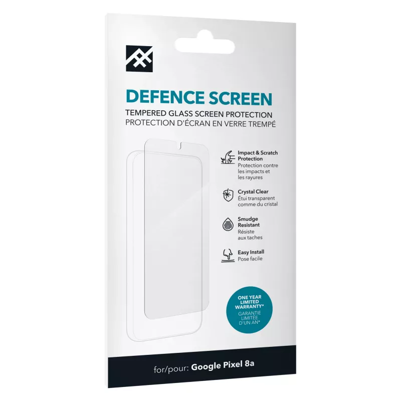 IFROGZ Defence läbipaistev ekraanikaitse Google 1 tk