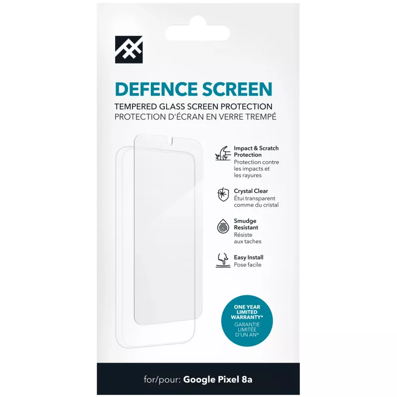 IFROGZ Defence läbipaistev ekraanikaitse Google 1 tk
