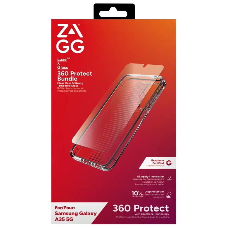 ZAGG Luxe & Glass 360 mobiiltelefoni ümbris 16,8 cm (6,6 tolli)