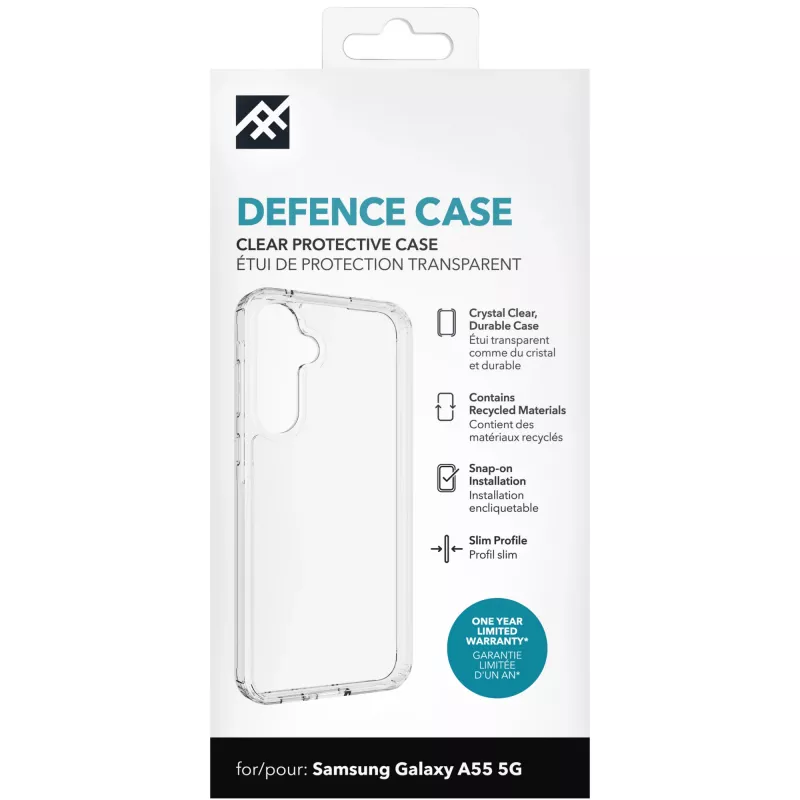 IFROGZ Defence mobiiltelefoni ümbris 16,8 cm (6,6 tolli) ümbris läbipaistev