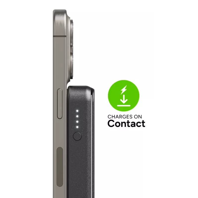 mophie Snap+ Powerstation 10000 mAh Juhtmevaba laadimine Must