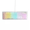 Glorious Gaming GMMK 3 100% täissuuruses eelehitatud juhtmega valge - US, juhtmega, USB, mehaaniline, QWERTY, RGB LED, valge