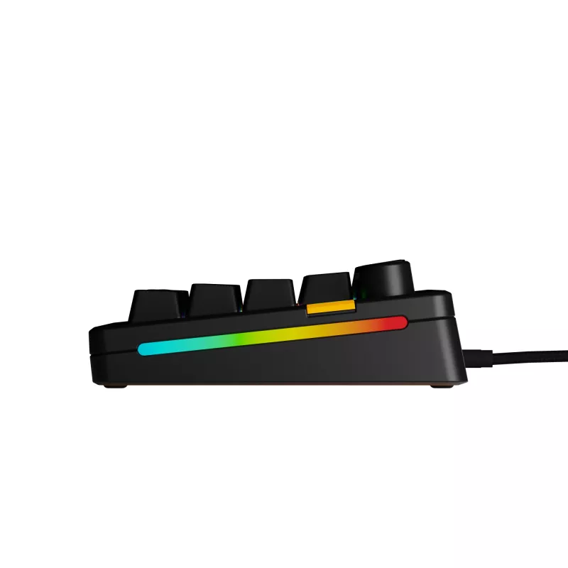 Glorious Gaming GMMK 3 HE 65% Eelehitatud Juhtmega Must - FR, Juhtmega, USB, Mehaaniline, AZERTY, RGB LED, Must