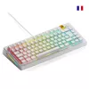 Glorious Gaming GMMK 3 HE 75% Eelvalmistatud Juhtmega Valge - FR, Juhtmega, USB, Mehaaniline, AZERTY, RGB LED, Valge