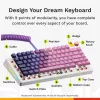 Glorious Gaming GMMK 3 HE 75% Eelvalmistatud Juhtmega Valge - FR, Juhtmega, USB, Mehaaniline, AZERTY, RGB LED, Valge