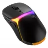 Glorious Gaming Model O3 Wireless juhtmevaba mänguhiir – InfinitePlay vahetatava aku süsteem, 8k pollimissagedus, 130M klõpsu optilised lülitid, ülikerge 66g, 30K DPI optiline andur, RGB – must