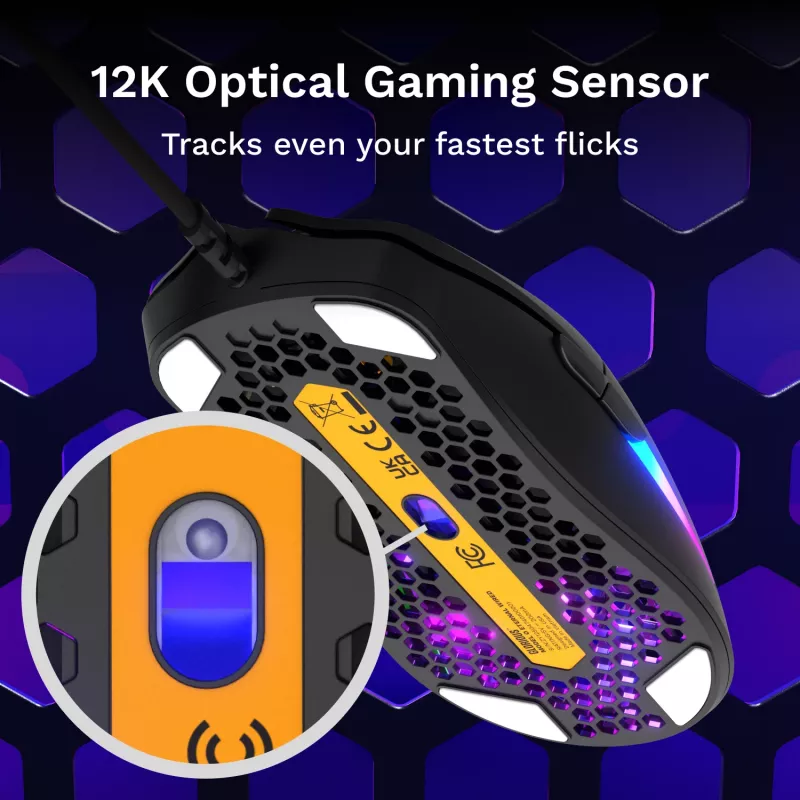 Glorious Gaming Model O Eternal hiir paremakäeline USB Type-A optiline 12000 DPI