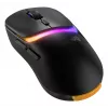 Glorious Gaming Model D3 Wireless Gaming hiir - InfinitePlay vahetatava akuga süsteem, 8k pollimissagedus, 130M klõpsu optilised lülitid, ultralight 69g, 30K DPI optiline sensor, RGB - must