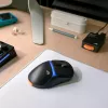 Glorious Gaming Model D3 Wireless Gaming hiir - InfinitePlay vahetatava akuga süsteem, 8k pollimissagedus, 130M klõpsu optilised lülitid, ultralight 69g, 30K DPI optiline sensor, RGB - must