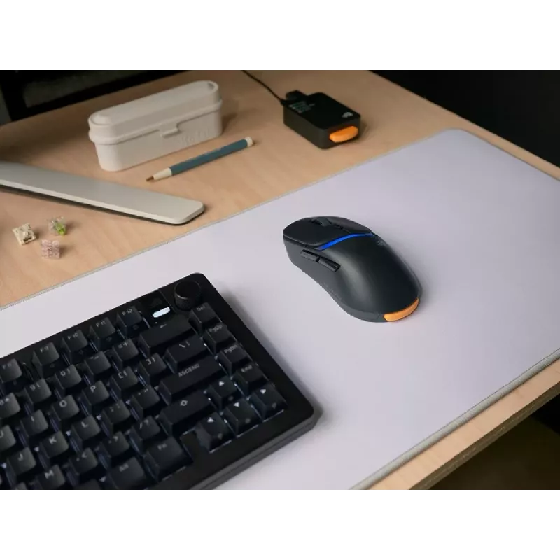 Glorious Gaming Model D3 Wireless Gaming hiir - InfinitePlay vahetatava akuga süsteem, 8k pollimissagedus, 130M klõpsu optilised lülitid, ultralight 69g, 30K DPI optiline sensor, RGB - must