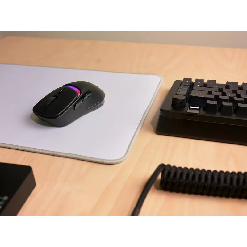 Glorious Gaming Model D3 Wireless Gaming hiir - InfinitePlay vahetatava akuga süsteem, 8k pollimissagedus, 130M klõpsu optilised lülitid, ultralight 69g, 30K DPI optiline sensor, RGB - must