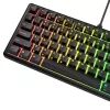 Glorious Gaming GMBK 75% klaviatuur USB QWERTY USA inglise Must