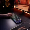 Glorious Gaming GMBK 75% klaviatuur USB QWERTY USA inglise Must