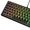 Glorious Gaming GMBK 75% klaviatuur USB AZERTY Prantsuse Must