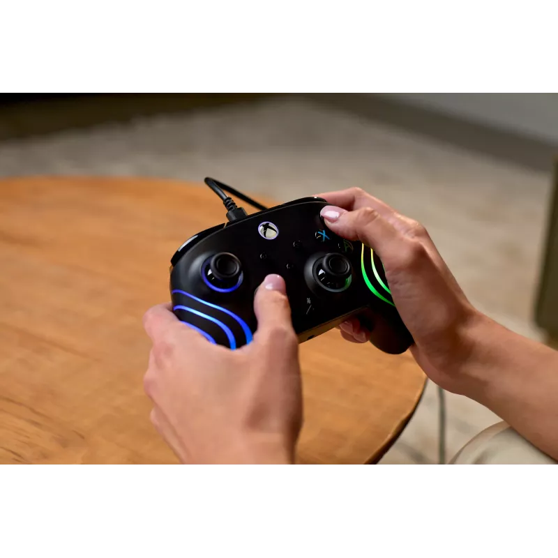 Mängupult Turtle Beach Afterglow Wave Must USB PC Xbox Series