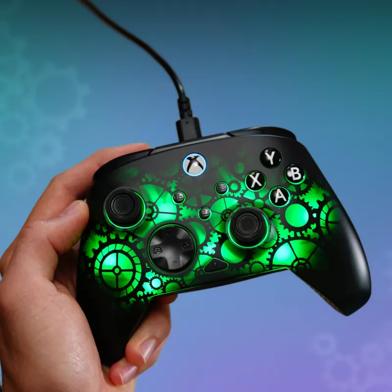 Turtle Beach Afterglow Ignite juhtmega RGB mängupult, kohandatav RGB-valgustus, ümberprogrammeeritavad nupud