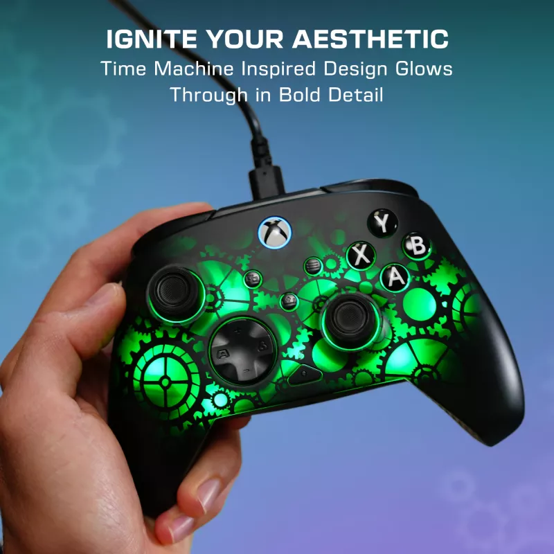 Turtle Beach Afterglow Ignite juhtmega RGB mängupult, kohandatav RGB-valgustus, ümberprogrammeeritavad nupud