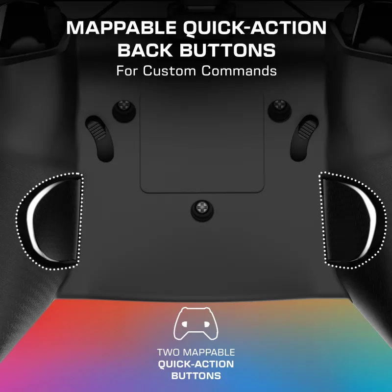 Turtle Beach Afterglow Ignite juhtmega RGB mängupult, kohandatav RGB-valgustus, ümberprogrammeeritavad nupud