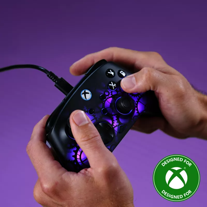Turtle Beach Afterglow Ignite juhtmega RGB mängupult, kohandatav RGB-valgustus, ümberprogrammeeritavad nupud