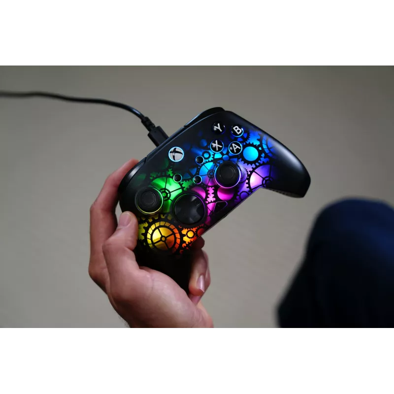 Turtle Beach Afterglow Ignite juhtmega RGB mängupult, kohandatav RGB-valgustus, ümberprogrammeeritavad nupud