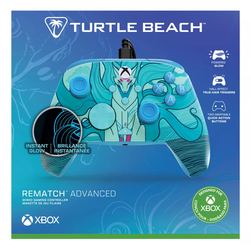 Gamepad Turtle Beach Rematch Advanced Wired 2025 USB mitmevärviline Xbox One Xbox One S Xbox One X