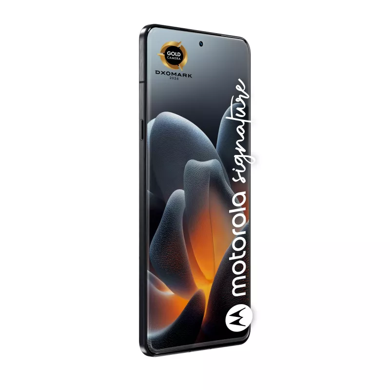 Nutitelefon Motorola Signature 8 Gen 5, 6,78-tolline OLED 2780×1264, 16 GB muutmälu, 512 GB, 50+50 MP, Dual SIM, Android 16, 5200 mAh, tumesinine