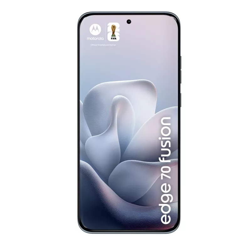 Nutitelefon Motorola edge 70 fusion — 6,78 tolli (17,2 cm) OLED, Snapdragon 7s Gen 3, 12 GB muutmälu, 256 GB, Dual SIM, 7000 mAh, helesinine
