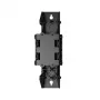 Chief Fusion seinakinnitus, alus, must, 136,9 mm, 387,4 mm, 1 tk
