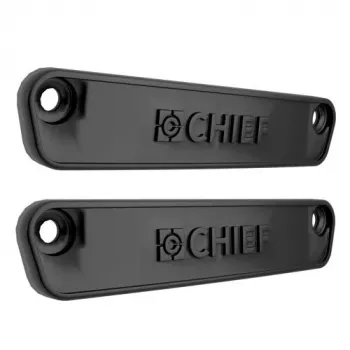 Chief Fusion horisontaalse rea otsakork, Must, 2 tk