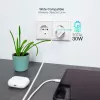 TooQ GAN USB-C/PD seinilaadur 30W, valge, siseruumides, vahelduvvool, valge