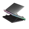 Mars Gaming MNBC6, jahutusalus + alus XL 19'' ARGB, 3 ventilaatorit, mobiilialus