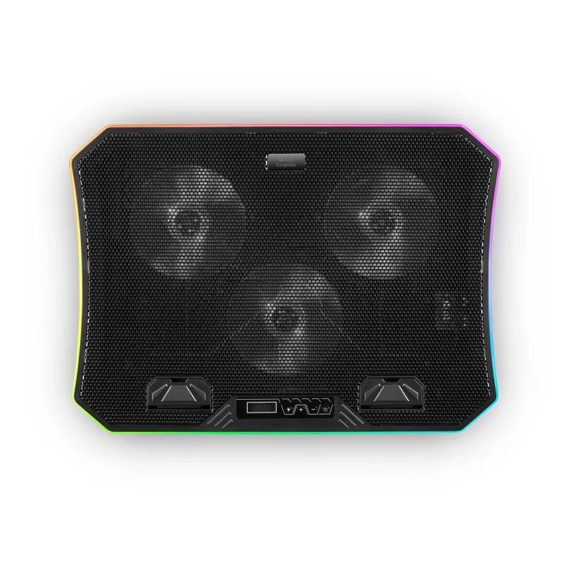 Mars Gaming MNBC6, jahutusalus + alus XL 19'' ARGB, 3 ventilaatorit, mobiilialus