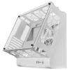 Mars Gaming MCB valge arvutimängude ATX XL korpus Custom Premium Edition modulaarne kahekambriline struktuur