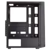 Mars Gaming MC-ART Must ATX Gaming PC Case Double Drawable Tempered Glass ARGB 12 Modes 12cm Fan