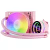 Mars Gaming ML-ONE120 Pink vedelikjahutusega protsessori jahuti TDP 200W lõpmatuse peegel FRGB vaikne ventilaator universaalne mitmepesaline