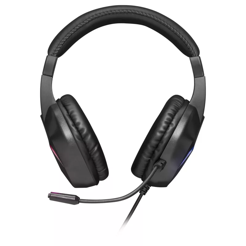 Mars Gaming MH122 Must, FRGB Over Ear mängupeakomplekt mikrofoniga, HiFi heli, mürasummutus, ülikerge, PS4 PS5 Xbox Switch tahvelarvuti Windows Mac