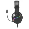 Mars Gaming MH122 Must, FRGB Over Ear mängupeakomplekt mikrofoniga, HiFi heli, mürasummutus, ülikerge, PS4 PS5 Xbox Switch tahvelarvuti Windows Mac